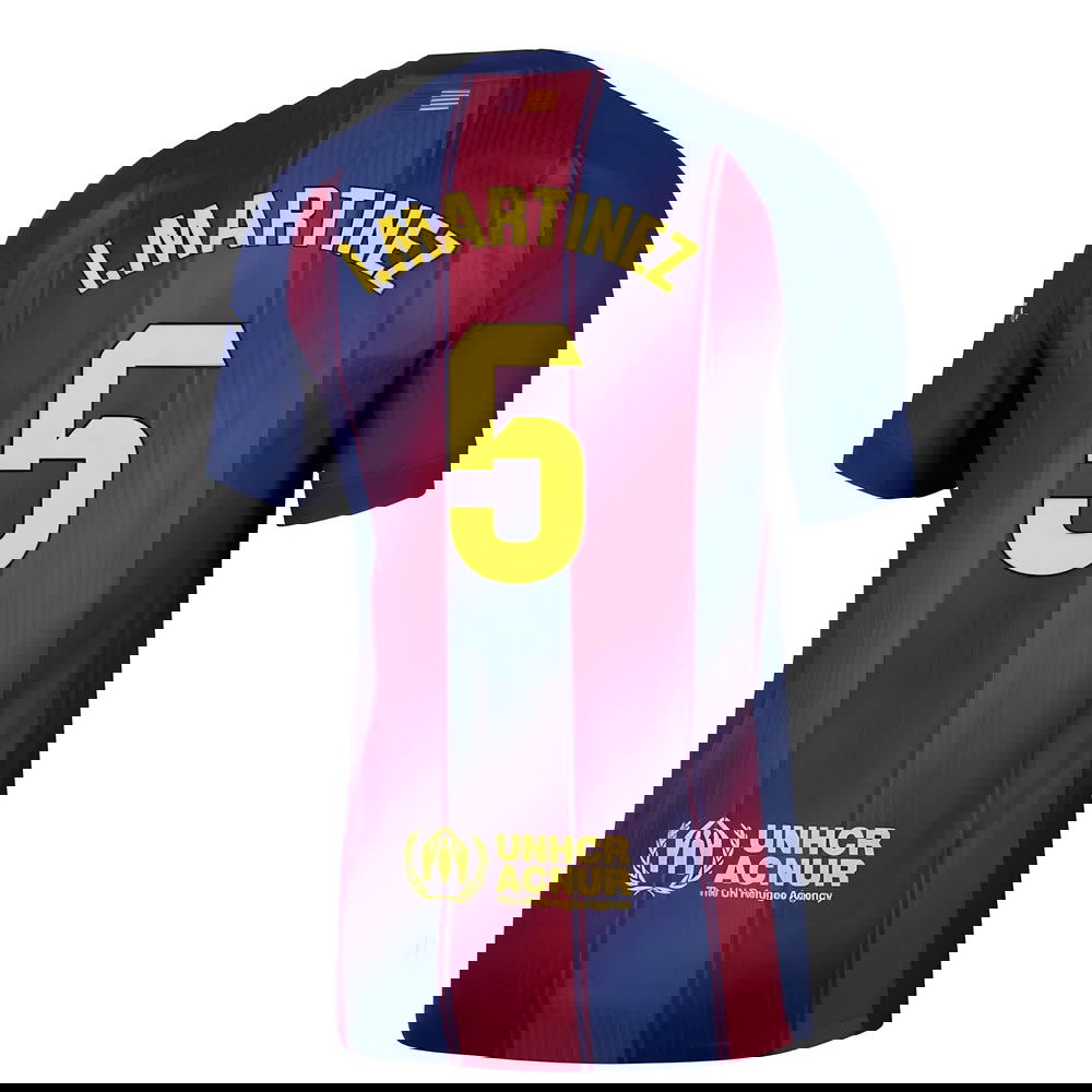 Tanie Koszulki Piłkarskie FC Barcelona IMARTINEZ #5 Główna 2025-2026 Stroje Piłkarskie