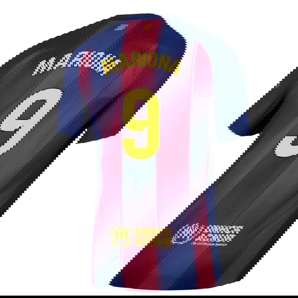 Tanie Koszulki Piłkarskie FC Barcelona MARIONA #9 Główna 2025-2026 Stroje Piłkarskie