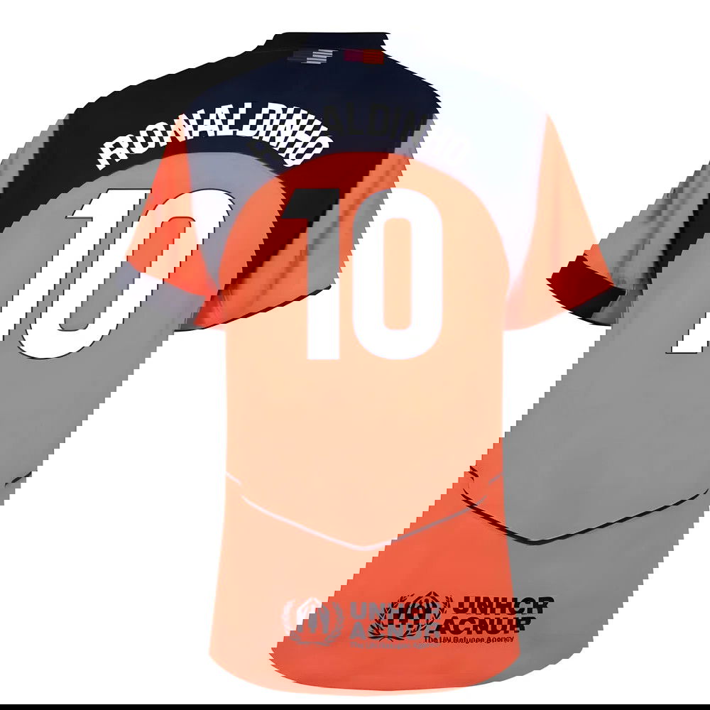 Tanie Koszulki Piłkarskie FC Barcelona RONALDINHO #10 Trzeci 2025-2026 Stroje Piłkarskie