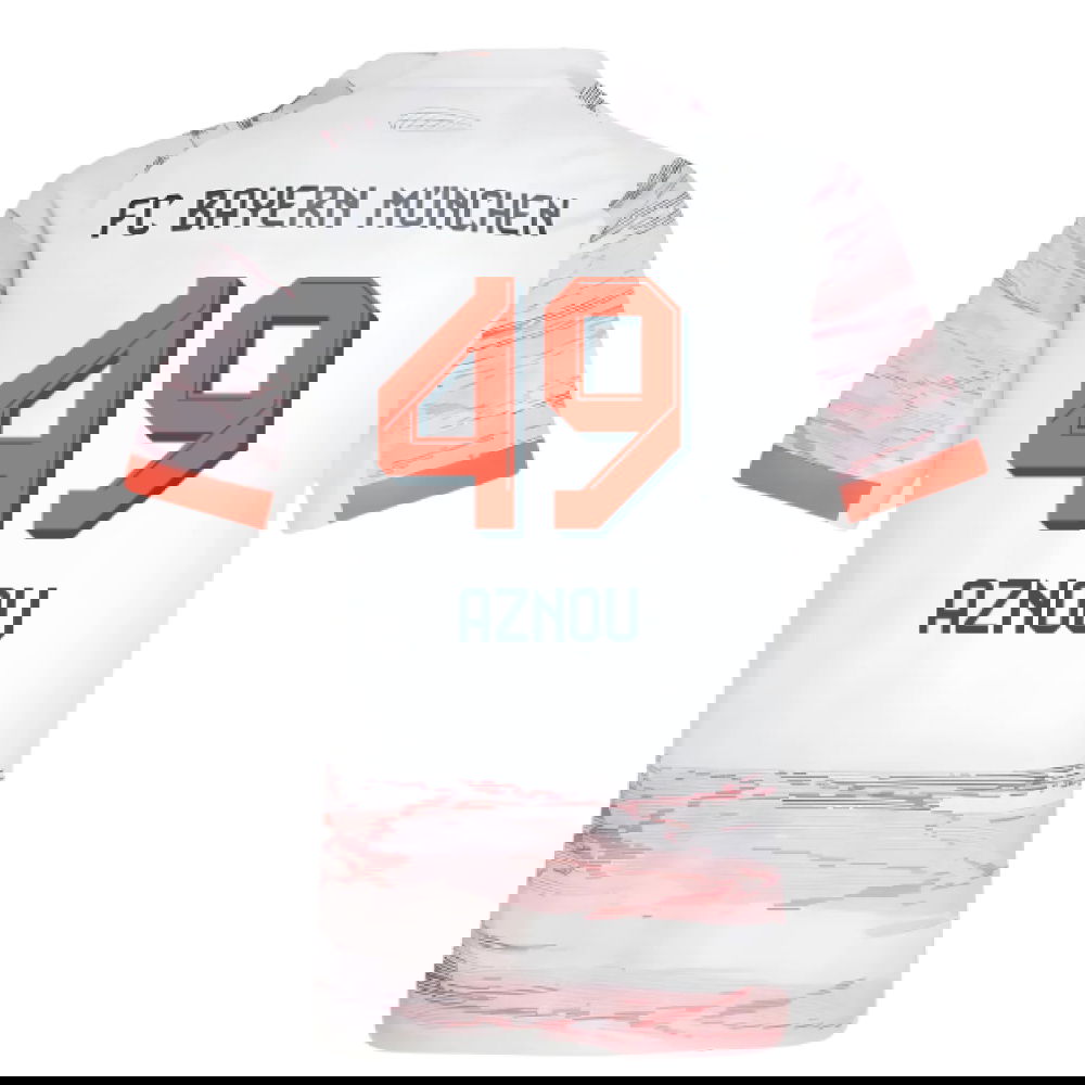 Tanie Koszulki Piłkarskie FC Bayern Monachium AZNOU #49 Precz 2025-2026 Stroje Piłkarskie
