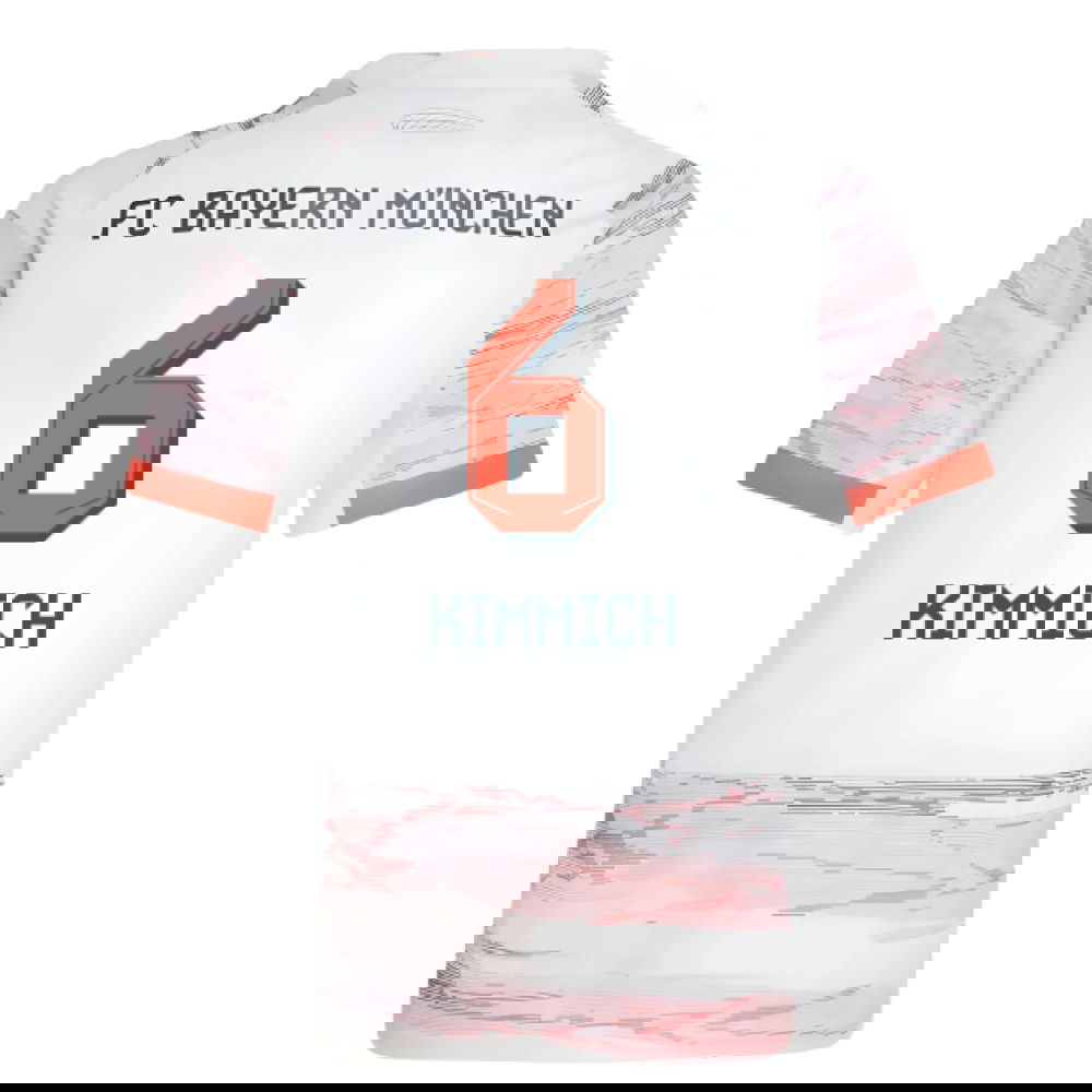 Tanie Koszulki Piłkarskie FC Bayern Monachium KIMMICH #6 Precz 2025-2026 Stroje Piłkarskie