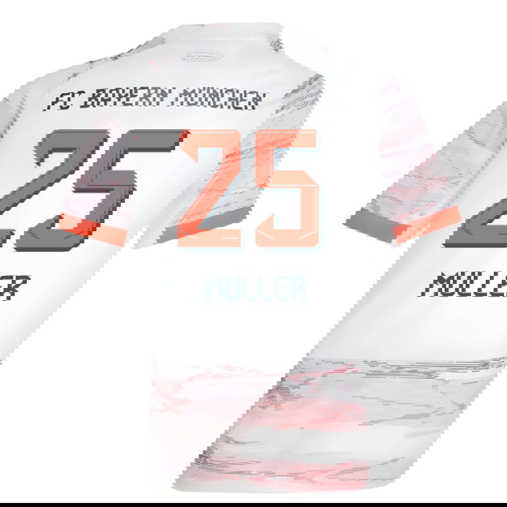 Tanie Koszulki Piłkarskie FC Bayern Monachium MULLER #25 Precz 2025-2026 Stroje Piłkarskie