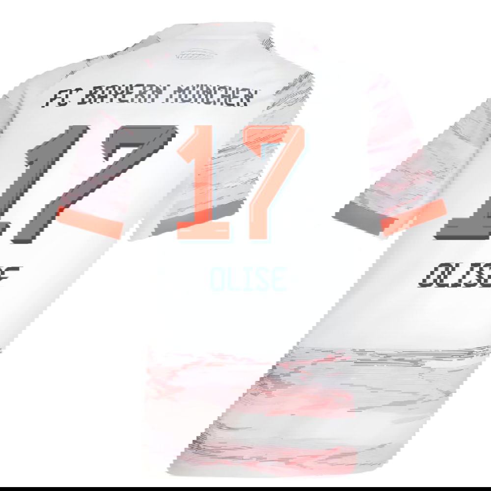 Tanie Koszulki Piłkarskie FC Bayern Monachium OLISE #17 Precz 2025-2026 Stroje Piłkarskie