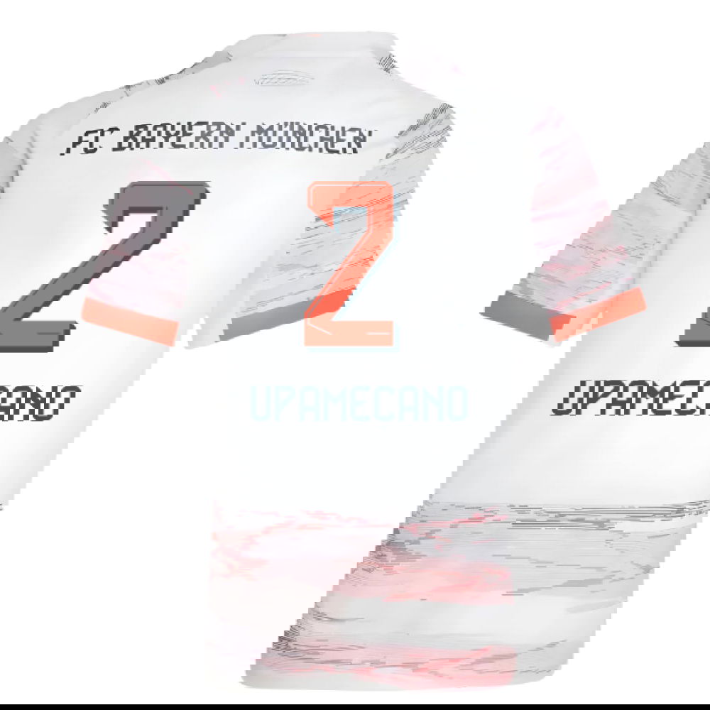 Tanie Koszulki Piłkarskie FC Bayern Monachium UPAMECANO #2 Precz 2025-2026 Stroje Piłkarskie