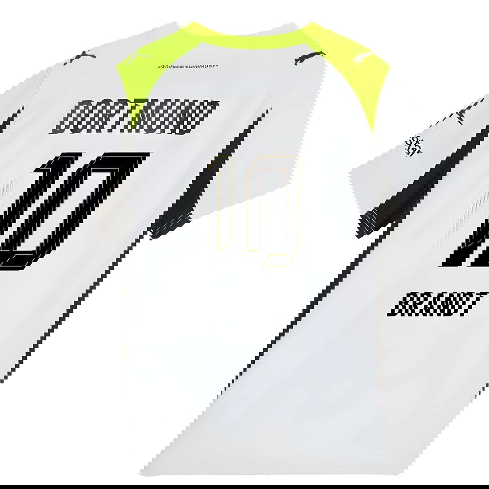 Tanie Koszulki Piłkarskie BVB Borussia Dortmund BRANDT #10 Precz 2025-2026 Stroje Piłkarskie