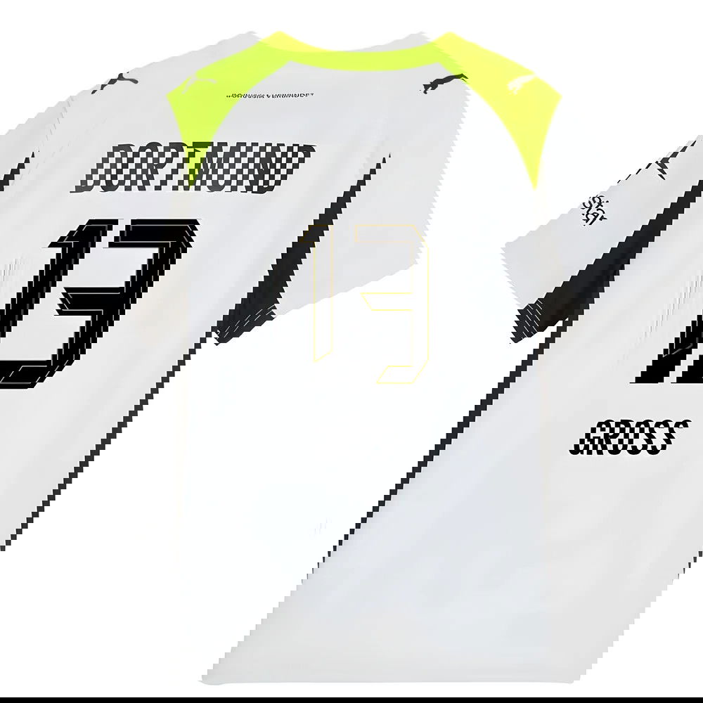 Tanie Koszulki Piłkarskie BVB Borussia Dortmund GROSS #13 Precz 2025-2026 Stroje Piłkarskie