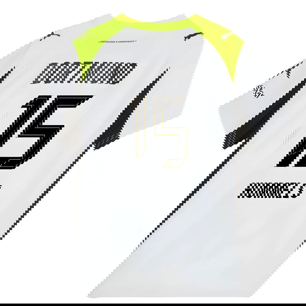 Tanie Koszulki Piłkarskie BVB Borussia Dortmund HUMMELS #15 Precz 2025-2026 Stroje Piłkarskie