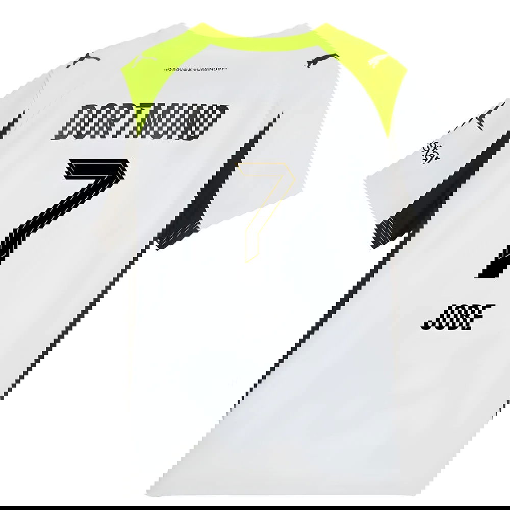 Tanie Koszulki Piłkarskie BVB Borussia Dortmund JOBE #7 Precz 2025-2026 Stroje Piłkarskie