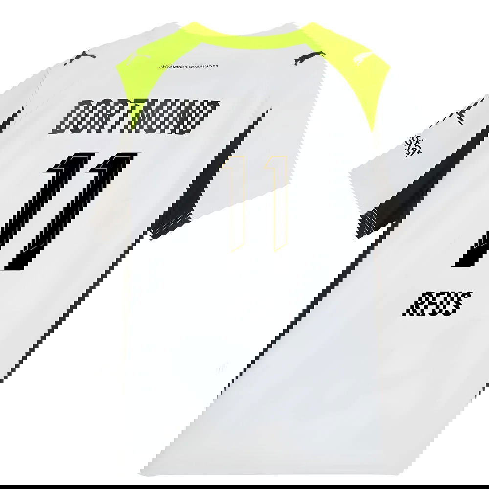 Tanie Koszulki Piłkarskie BVB Borussia Dortmund REUS #11 Precz 2025-2026 Stroje Piłkarskie