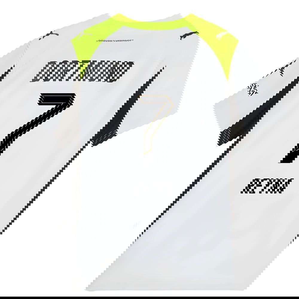 Tanie Koszulki Piłkarskie BVB Borussia Dortmund REYNA #7 Precz 2025-2026 Stroje Piłkarskie