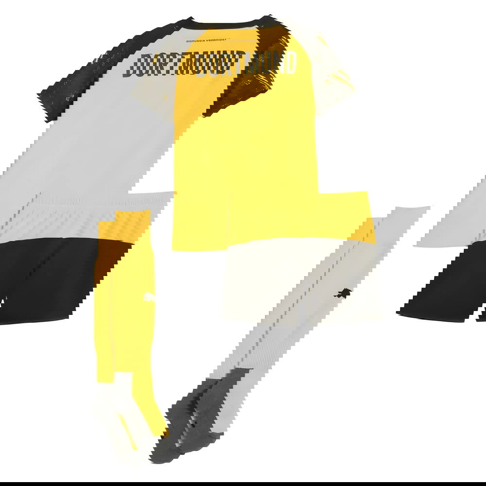 kraków Tanie Koszulki Piłkarskie BVB Borussia Dortmund Dziecięca Główna 2025-2026 Stroje Piłkarskie ochrona