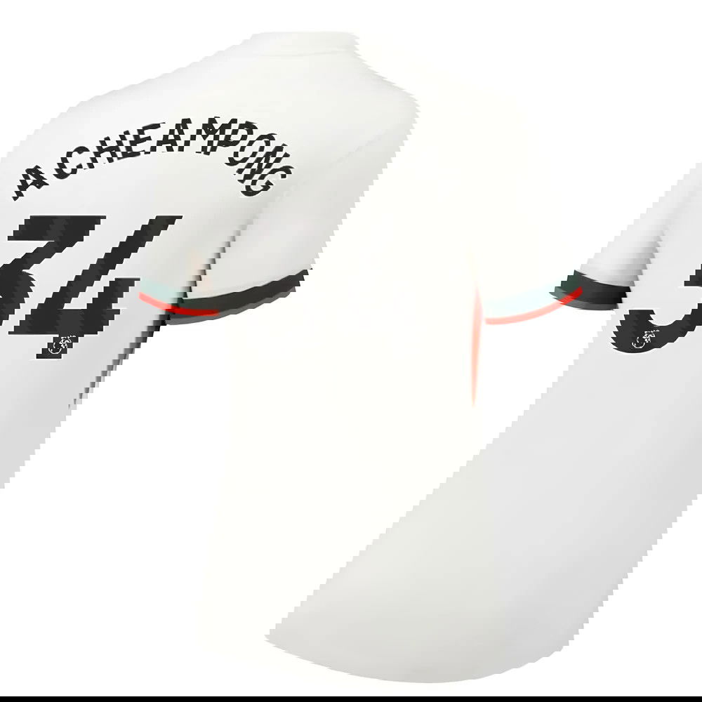 Tanie Koszulki Piłkarskie Chelsea Kobiety ACHEAMPONG #34 Precz 2025-2026 Stroje Piłkarskie