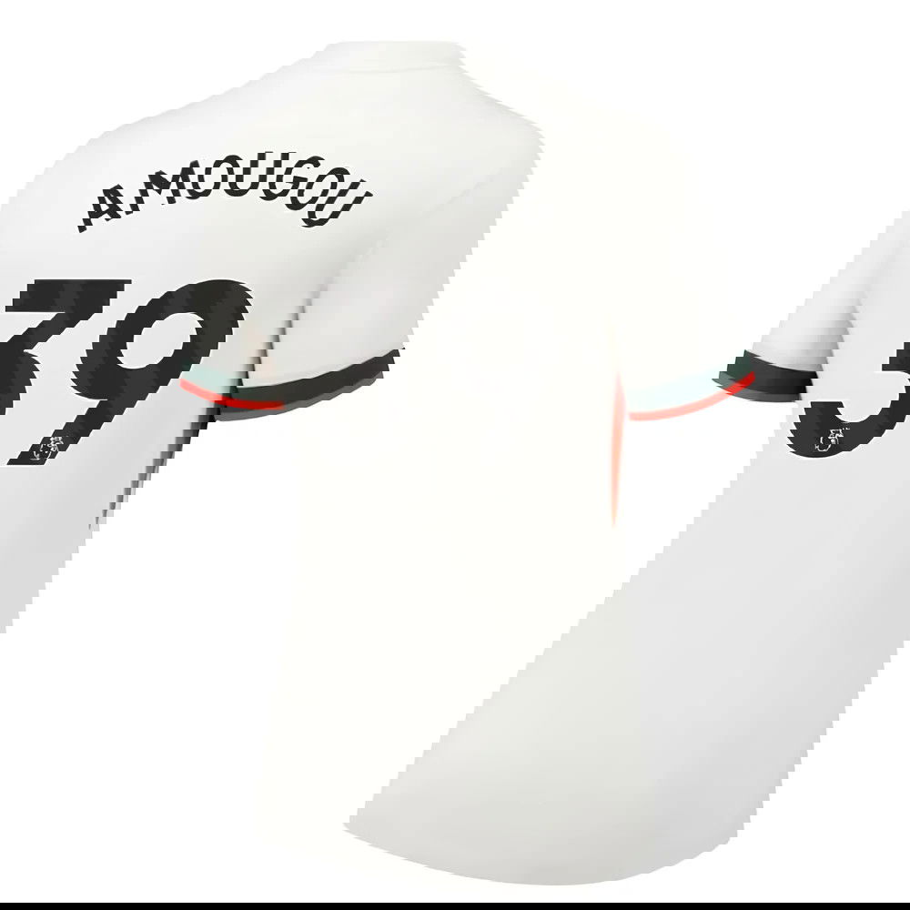 Tanie Koszulki Piłkarskie Chelsea Kobiety AMOUGOU #39 Precz 2025-2026 Stroje Piłkarskie