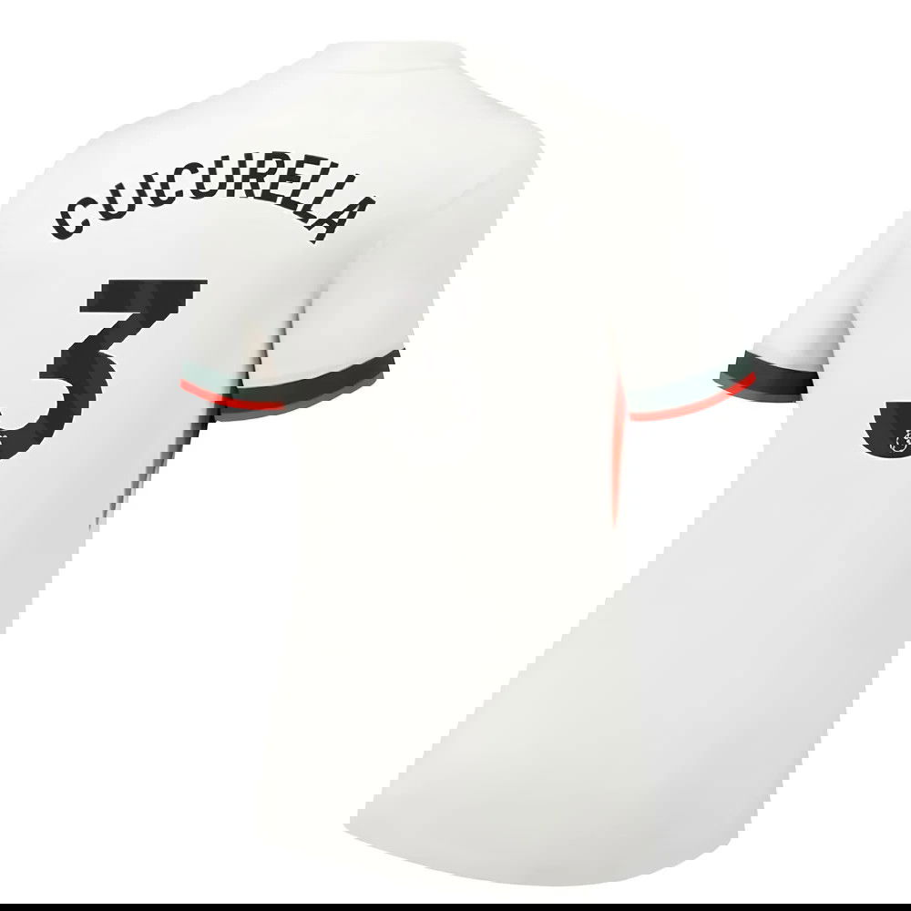 Tanie Koszulki Piłkarskie Chelsea Kobiety CUCURELLA #3 Precz 2025-2026 Stroje Piłkarskie