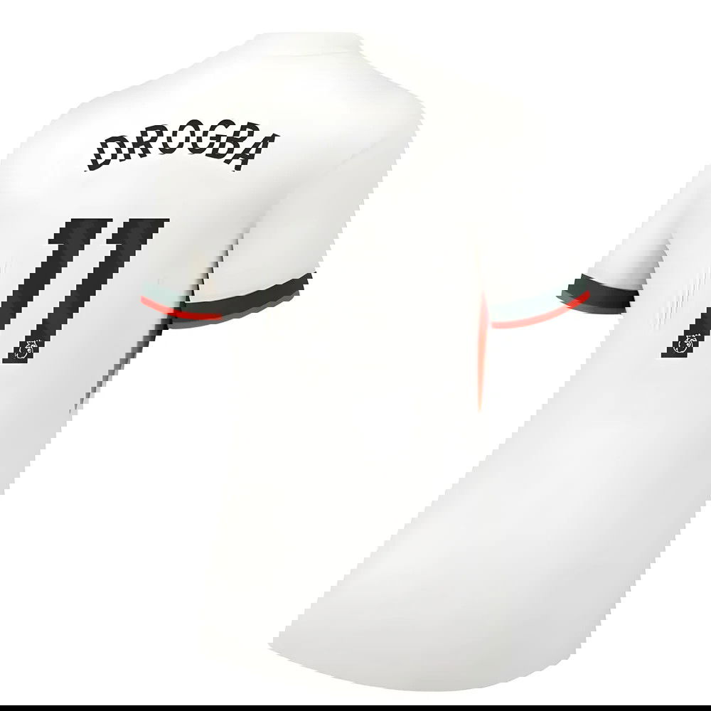 Tanie Koszulki Piłkarskie Chelsea Kobiety DROGBA #11 Precz 2025-2026 Stroje Piłkarskie