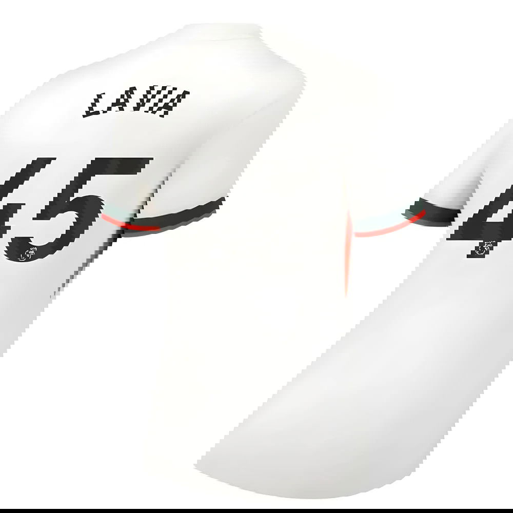 Tanie Koszulki Piłkarskie Chelsea Kobiety LAVIA #45 Precz 2025-2026 Stroje Piłkarskie