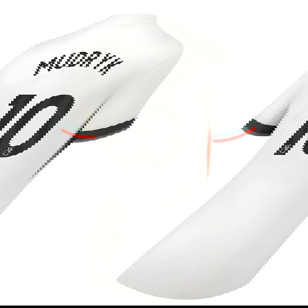 Tanie Koszulki Piłkarskie Chelsea Kobiety MUDRYK #10 Precz 2025-2026 Stroje Piłkarskie