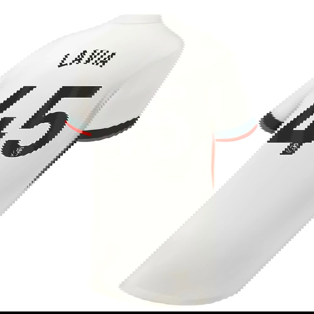 Tanie Koszulki Piłkarskie Chelsea LAVIA #45 Precz 2025-2026 Stroje Piłkarskie