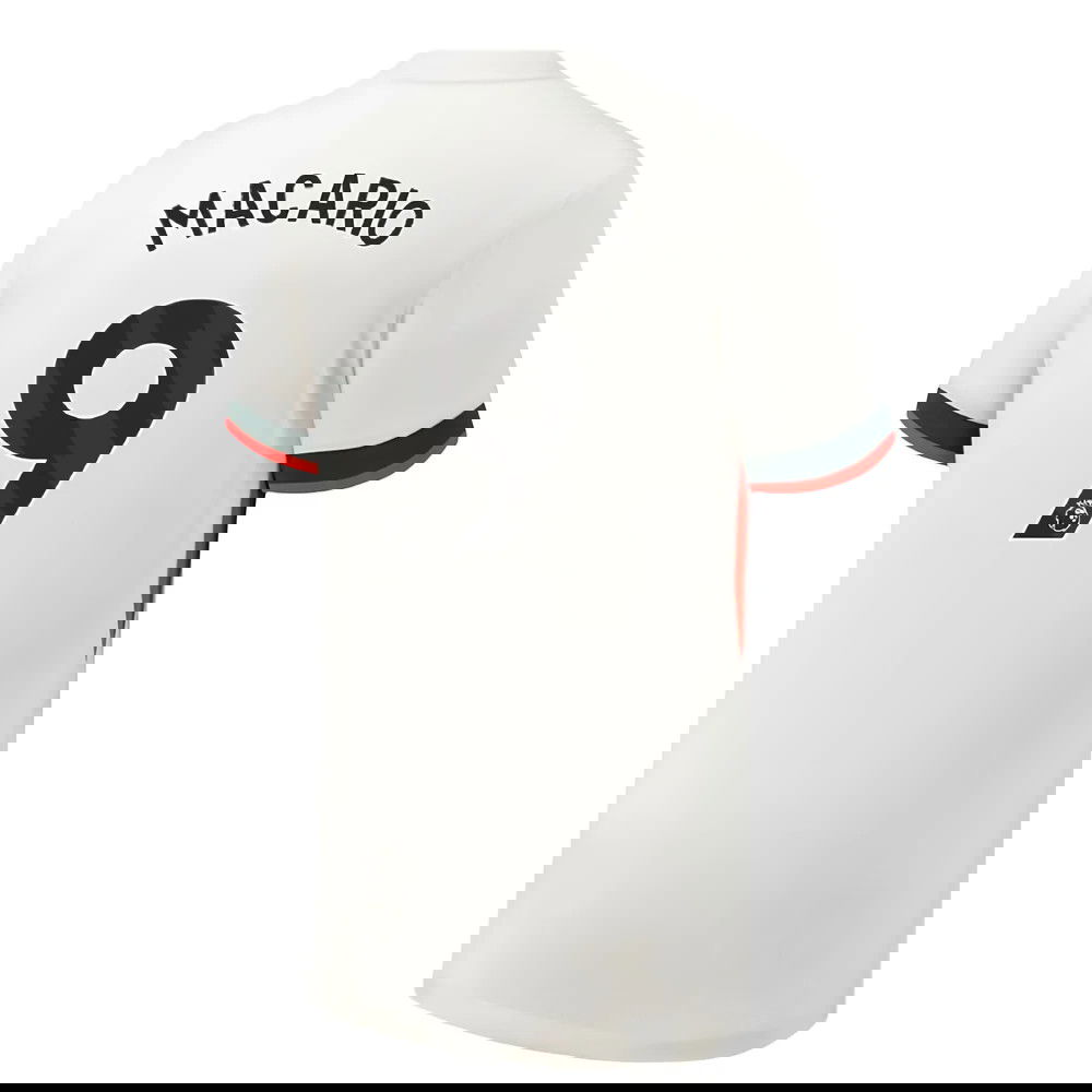 Tanie Koszulki Piłkarskie Chelsea MACARIO #9 Precz 2025-2026 Stroje Piłkarskie