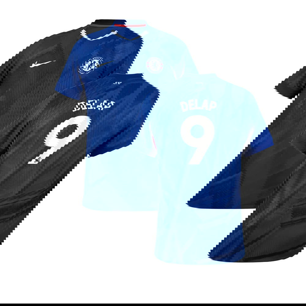 Tanie Koszulki Piłkarskie Chelsea DELAP #9 Główna 2025-2026 Stroje Piłkarskie