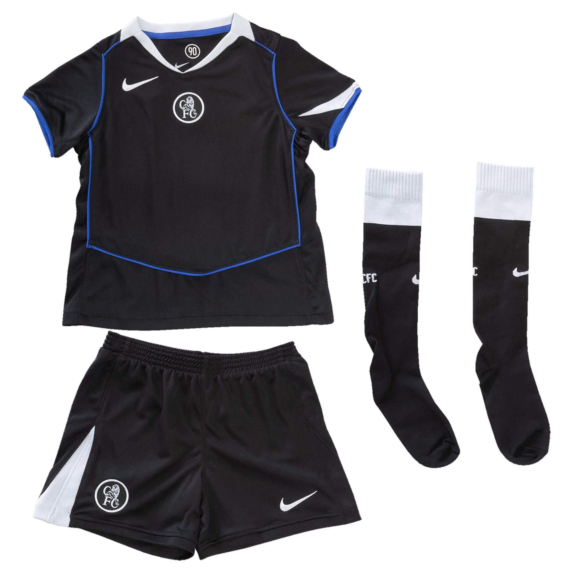 Tanie Koszulki Piłkarskie Chelsea Dziecięca Trzeci 2025-2026 Stroje Piłkarskie