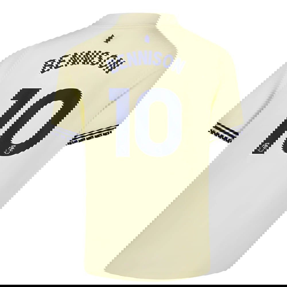 Tanie Koszulki Piłkarskie Everton BENNISON #10 Precz 2025-2026 Stroje Piłkarskie