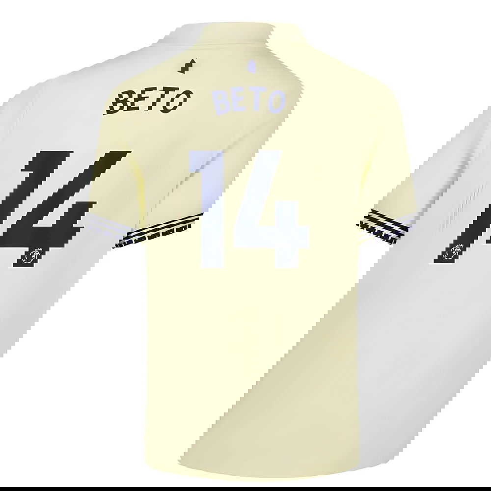 Tanie Koszulki Piłkarskie Everton BETO #14 Precz 2025-2026 Stroje Piłkarskie