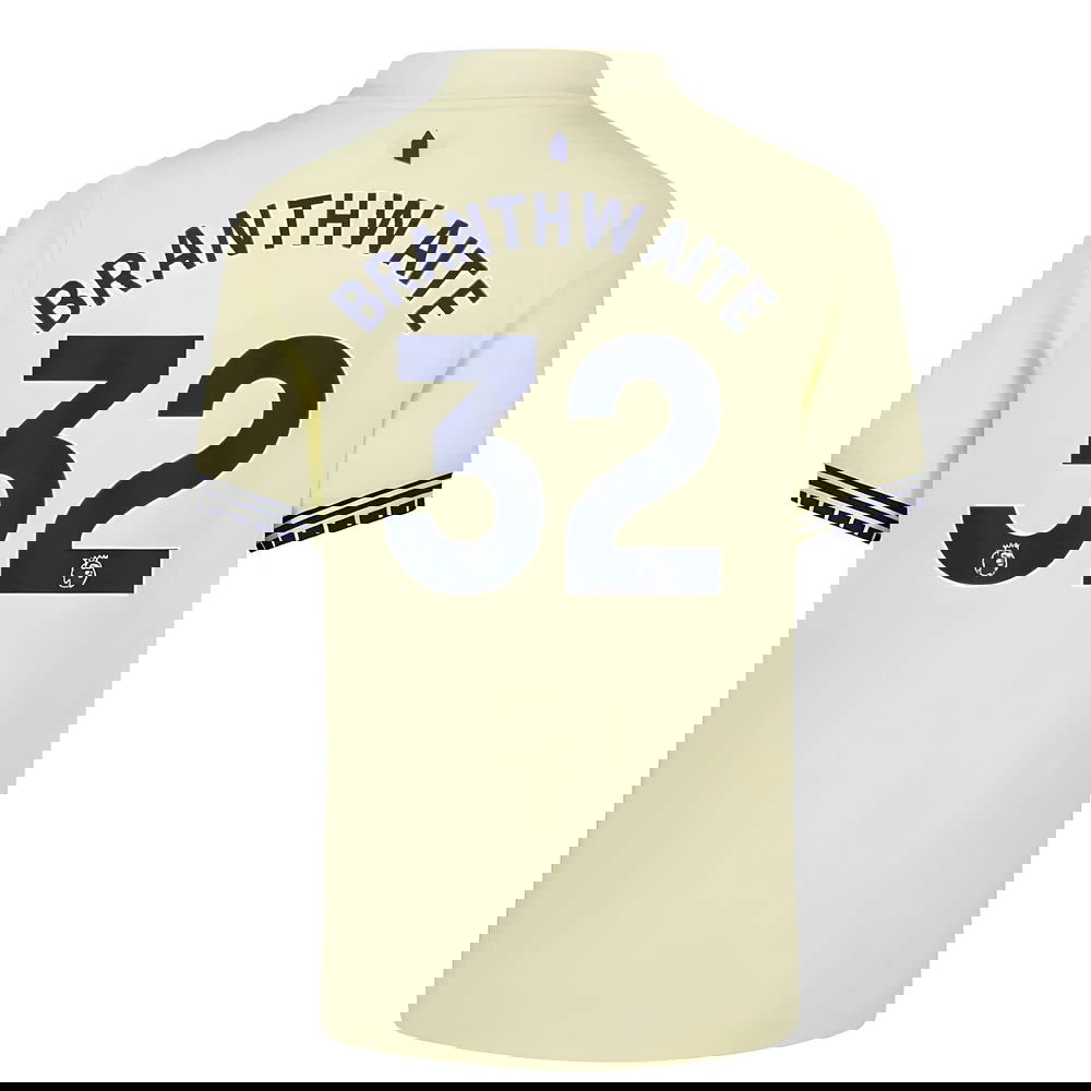 Tanie Koszulki Piłkarskie Everton BRANTHWAITE #32 Precz 2025-2026 Stroje Piłkarskie