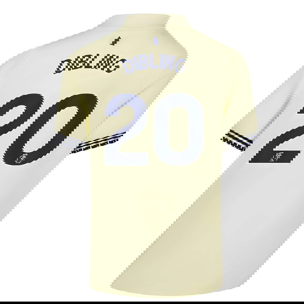 Tanie Koszulki Piłkarskie Everton DIBLING #20 Precz 2025-2026 Stroje Piłkarskie