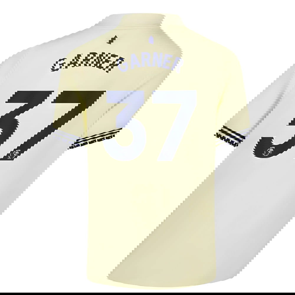 Tanie Koszulki Piłkarskie Everton GARNER #37 Precz 2025-2026 Stroje Piłkarskie