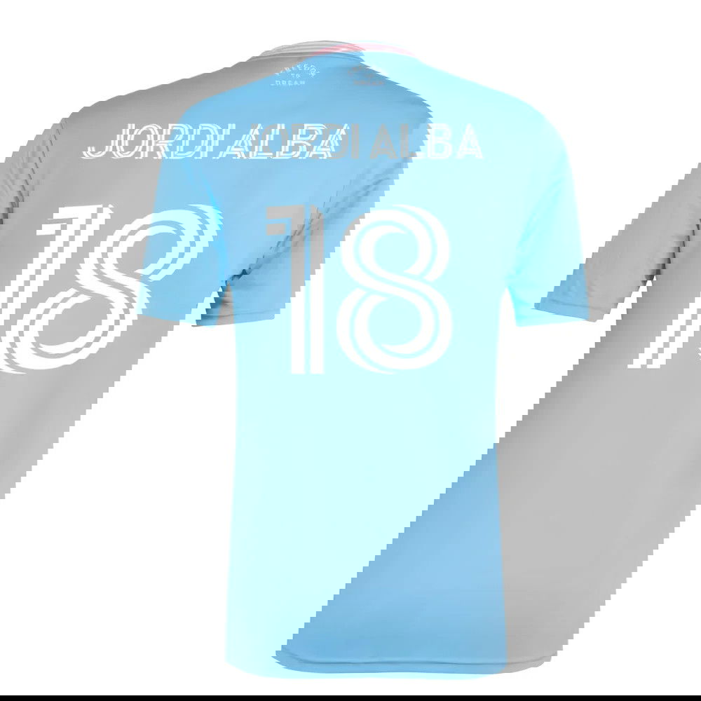 Tanie Koszulki Piłkarskie Inter Miami CF JORDI ALBA #18 Trzeci 2025-2026 Stroje Piłkarskie