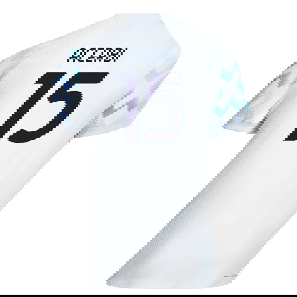 Tanie Koszulki Piłkarskie Inter Mediolan ACERBI #15 Precz 2025-2026 Stroje Piłkarskie