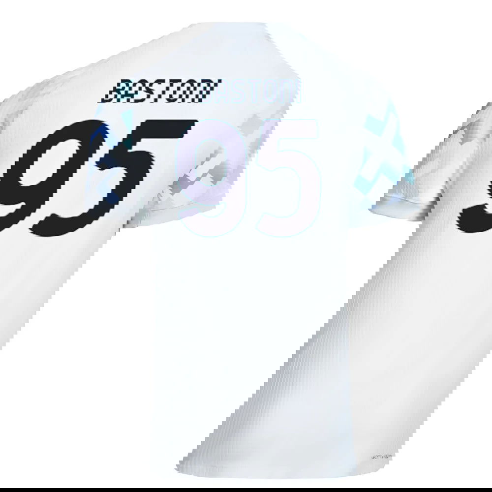 Tanie Koszulki Piłkarskie Inter Mediolan BASTONI #95 Precz 2025-2026 Stroje Piłkarskie