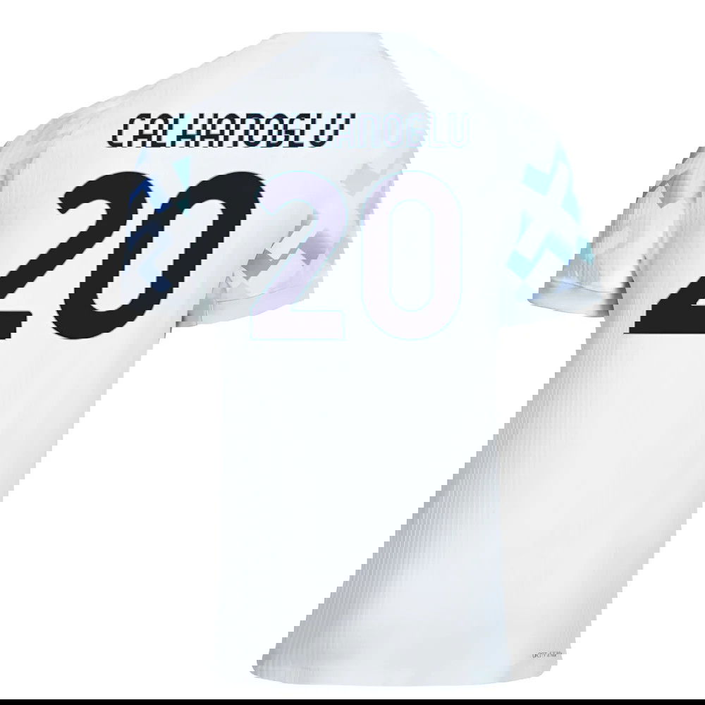 Tanie Koszulki Piłkarskie Inter Mediolan CALHANOGLU #20 Precz 2025-2026 Stroje Piłkarskie