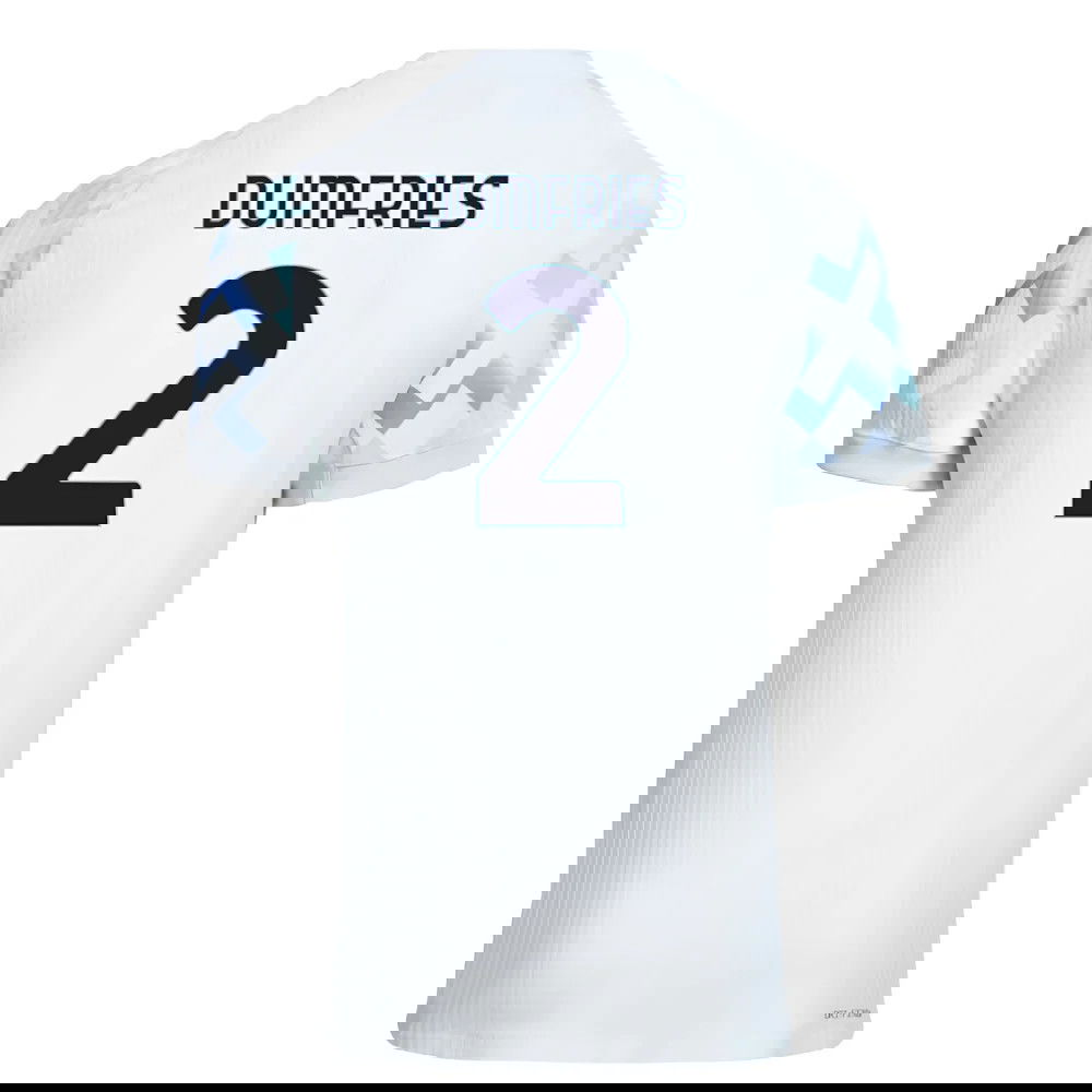 Tanie Koszulki Piłkarskie Inter Mediolan DUMFRIES #2 Precz 2025-2026 Stroje Piłkarskie