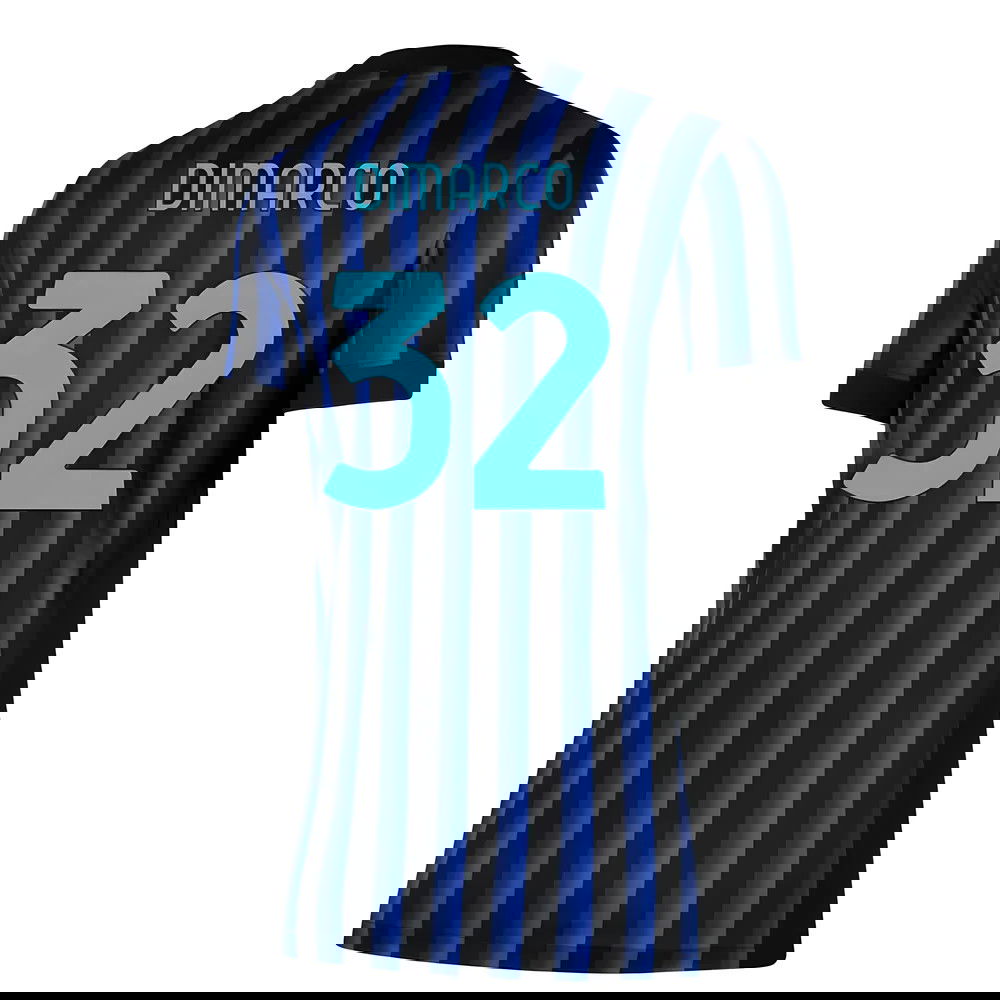 Tanie Koszulki Piłkarskie Inter Mediolan Kobiety DIMARCO #32 Główna 2025-2026 Stroje Piłkarskie