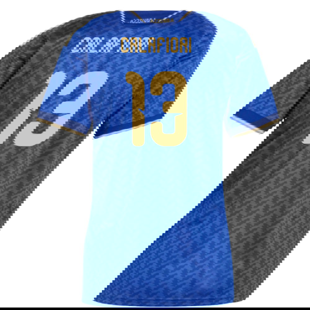 Tanie Koszulki Piłkarskie Włochy Kobiety CALAFIORI #13 Główna Puchar Świata 2026 Stroje Piłkarskie