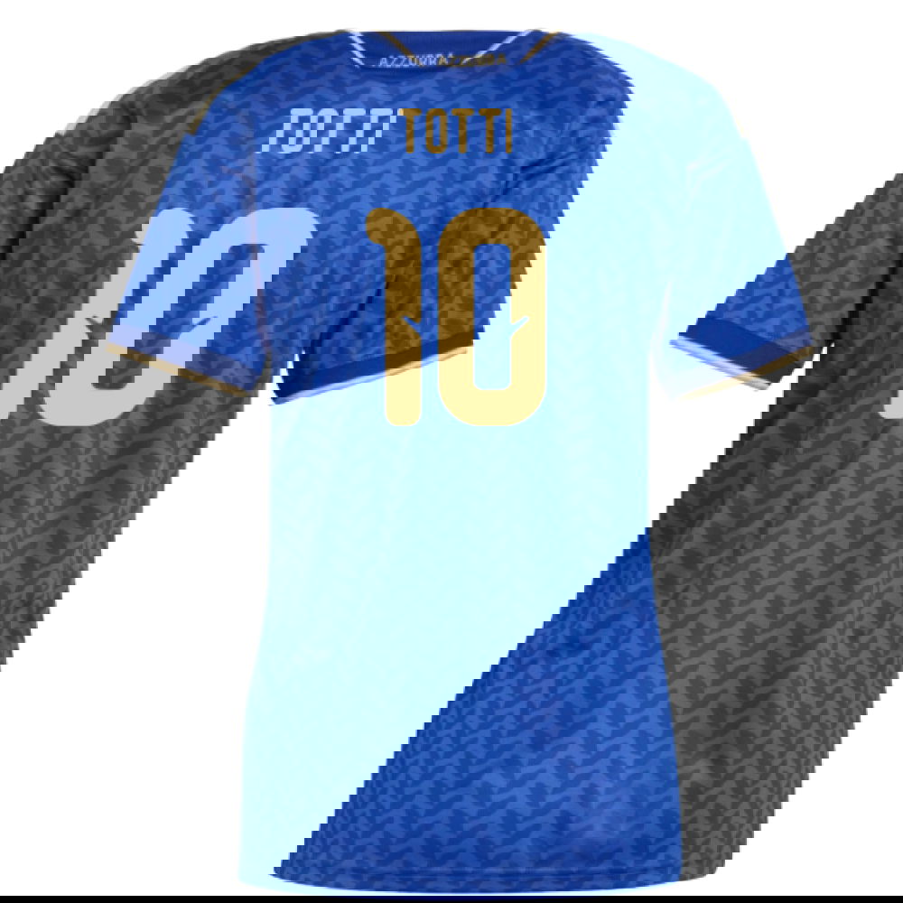 Tanie Koszulki Piłkarskie Włochy Kobiety TOTTI #10 Główna Puchar Świata 2026 Stroje Piłkarskie