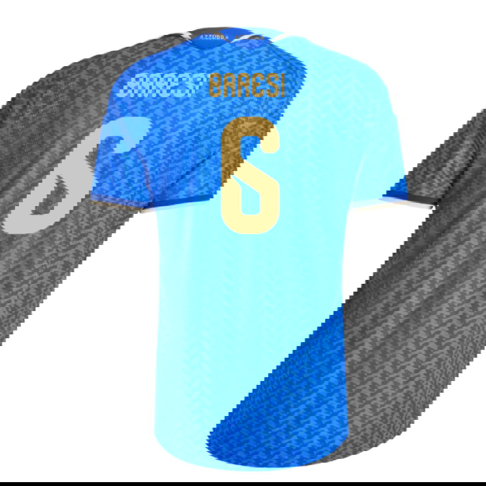 Tanie Koszulki Piłkarskie Włochy BARESI #6 Główna Puchar Świata 2026 Stroje Piłkarskie