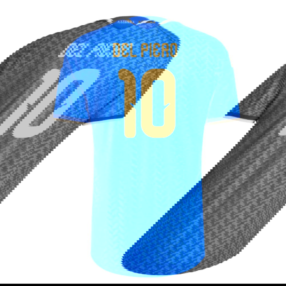 Tanie Koszulki Piłkarskie Włochy DEL PIERO #10 Główna Puchar Świata 2026 Stroje Piłkarskie