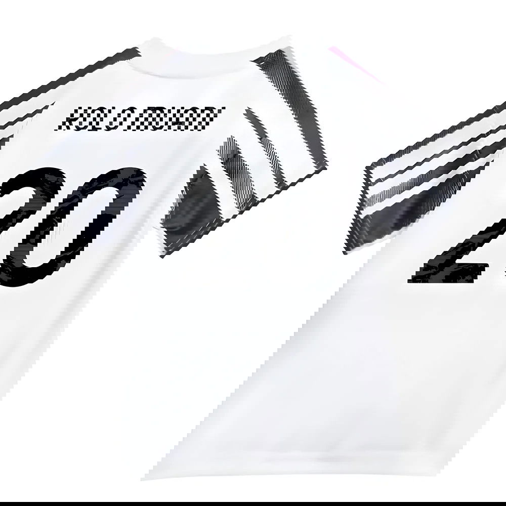 Tanie Koszulki Piłkarskie Juventus Dziecięca KOLO MUANI #20 Główna 2025-2026 Stroje Piłkarskie