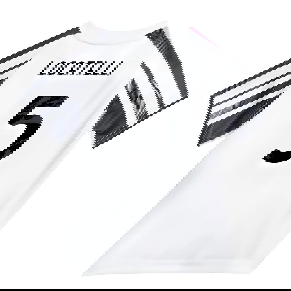 Tanie Koszulki Piłkarskie Juventus Dziecięca LOCATELLI #5 Główna 2025-2026 Stroje Piłkarskie