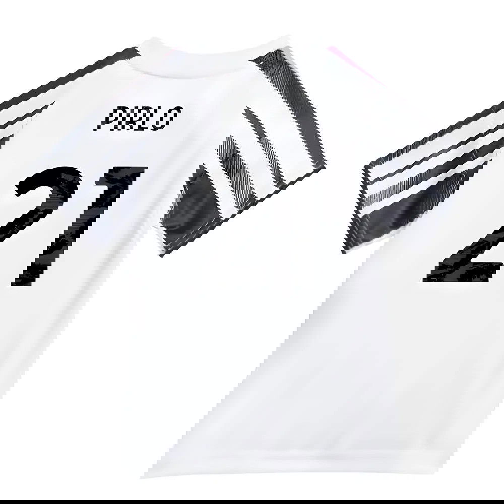Tanie Koszulki Piłkarskie Juventus Dziecięca PIRLO #21 Główna 2025-2026 Stroje Piłkarskie