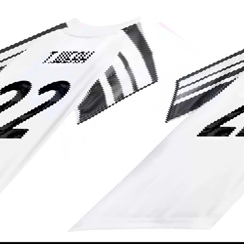 Tanie Koszulki Piłkarskie Juventus Dziecięca TWEAH #22 Główna 2025-2026 Stroje Piłkarskie