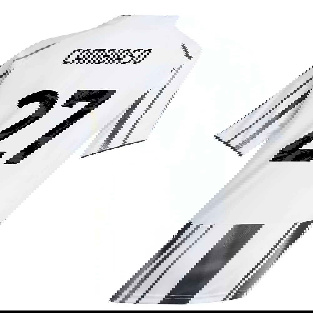 Tanie Koszulki Piłkarskie Juventus CAMBIASO #27 Główna 2025-2026 Stroje Piłkarskie