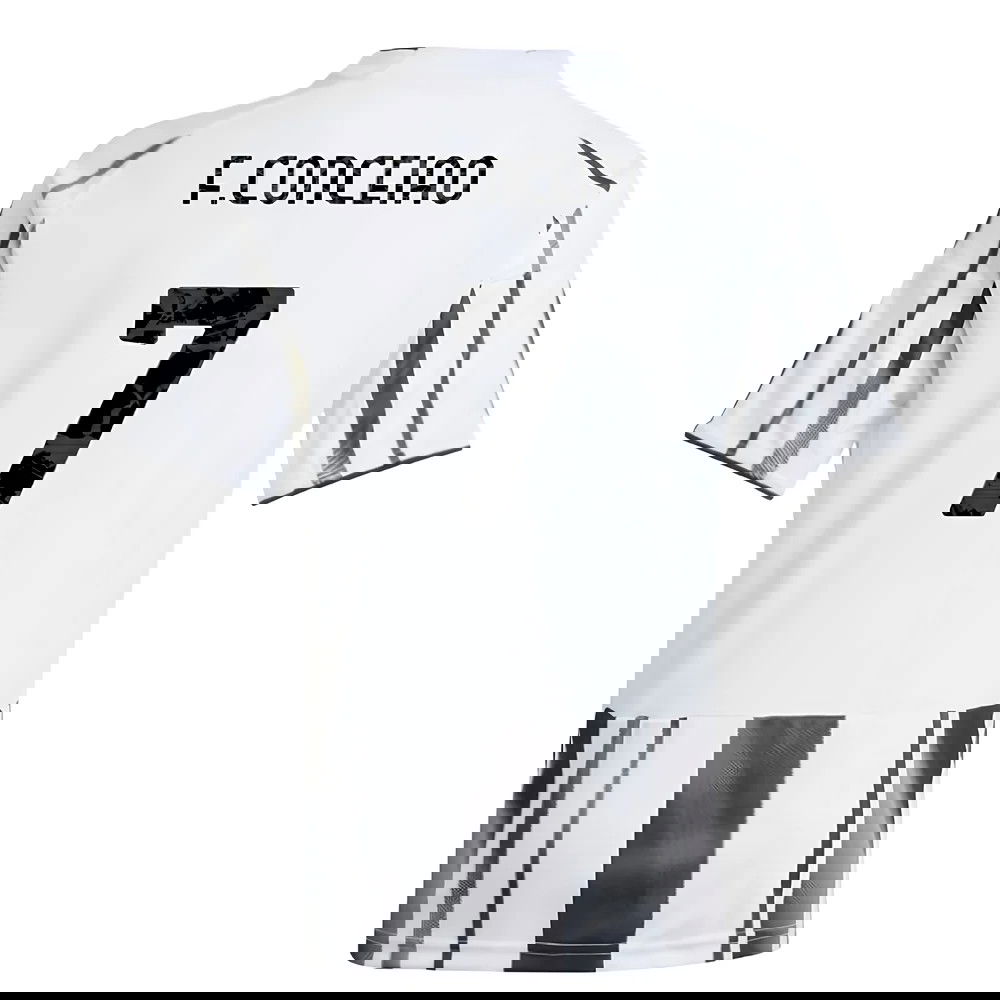 Tanie Koszulki Piłkarskie Juventus FCONCEIAO #7 Główna 2025-2026 Stroje Piłkarskie