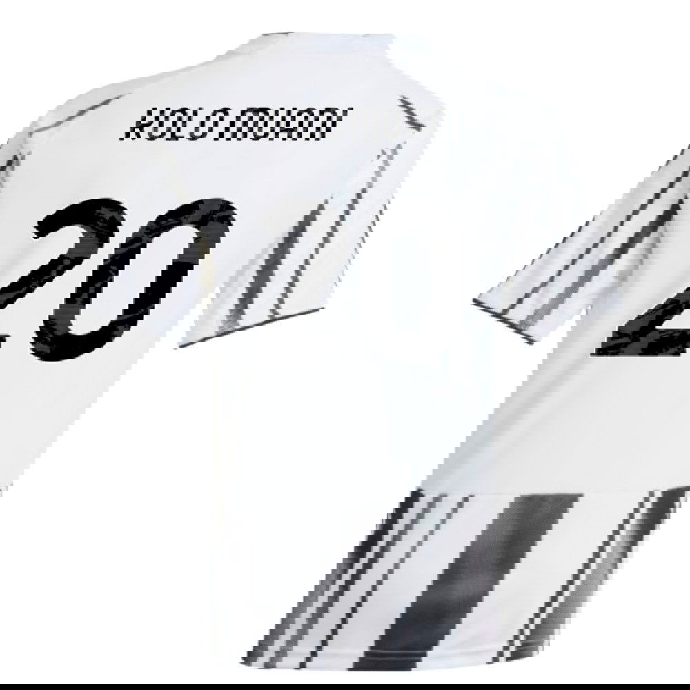 Tanie Koszulki Piłkarskie Juventus KOLO MUANI #20 Główna 2025-2026 Stroje Piłkarskie