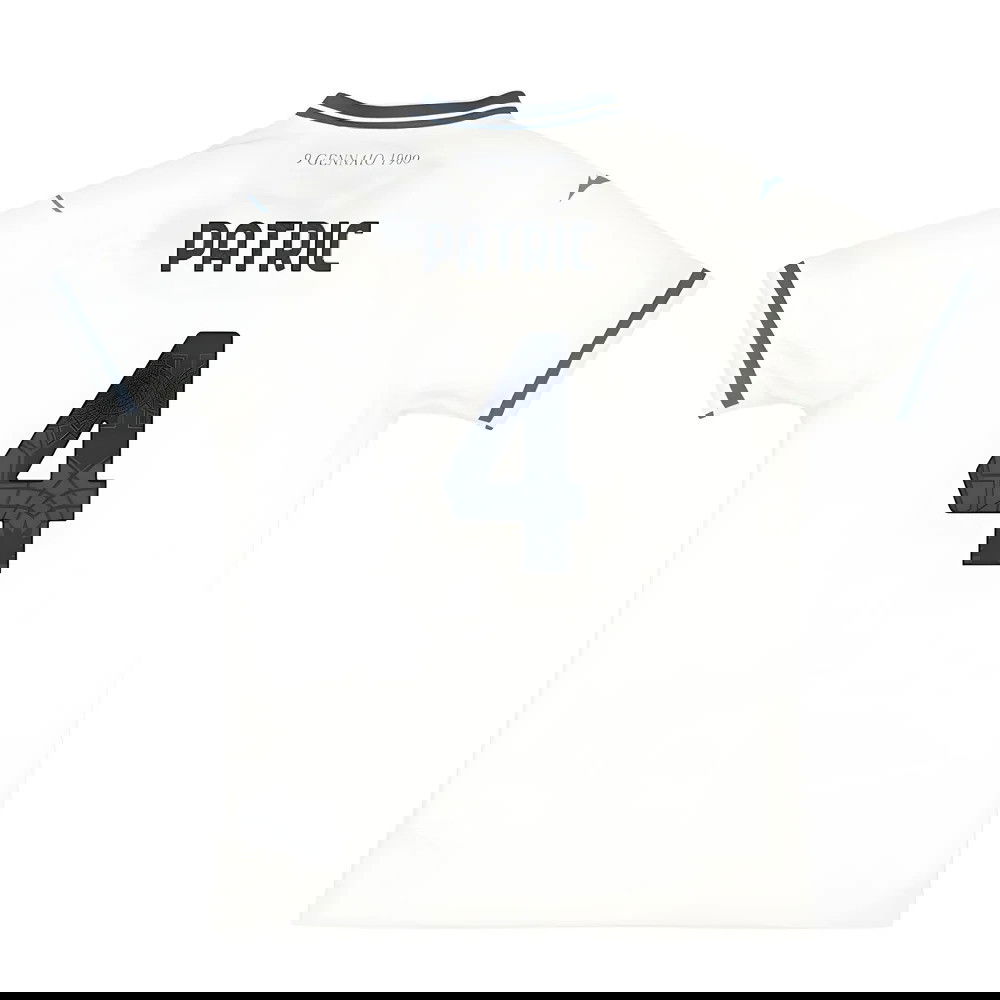 Tanie Koszulki Piłkarskie SS Lazio PATRIC #4 Precz 2025-2026 Stroje Piłkarskie