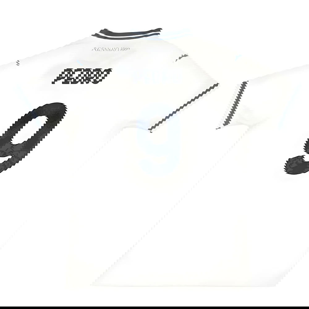 Tanie Koszulki Piłkarskie SS Lazio PEDRO #9 Precz 2025-2026 Stroje Piłkarskie