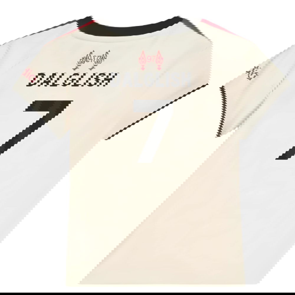 Tanie Koszulki Piłkarskie Liverpool Dziecięca DALGLISH #7 Precz 2025-2026 Stroje Piłkarskie